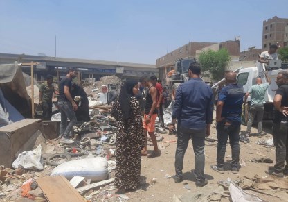 حملة مكبرة بناحية حي غرب شبرا لإعادة الانضباط 