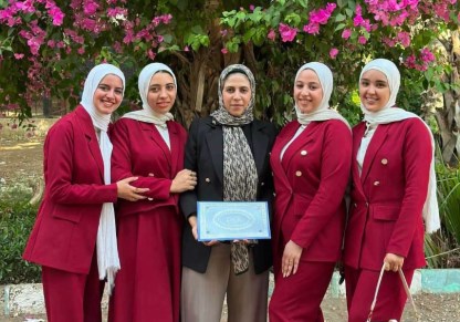فريق ابتكار  تقنية جديدة بزراعة مشتهر