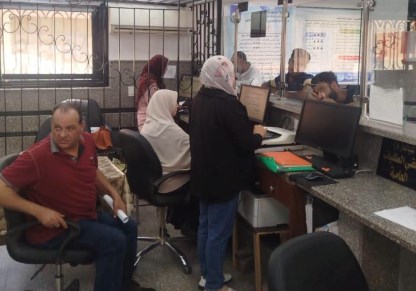 رئيس مدينة قها تتابع المركز التكنولوجي