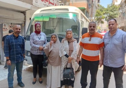 قافلة طبية مجانية بحي غرب شبرا 