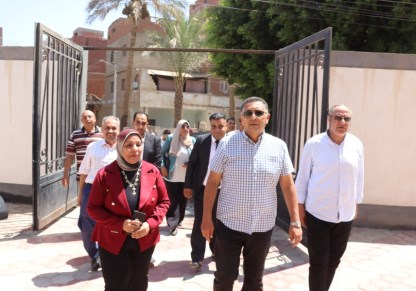 جولة لمحافظ القليوبية بشبين القناطر 