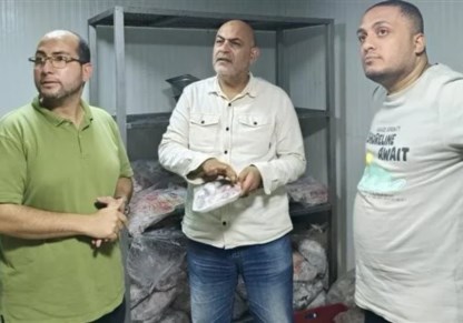 ضبط طن لحوم ودواجن فاسدة داخل ثلاجة غير مرخصة بالعبور الجديدة في القليوبية