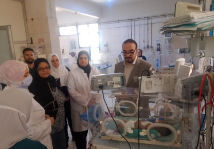 وكيل مديرية الصحة بالقليوبية يتابع انتظام العمل بمستشفى بهتيم المركزي