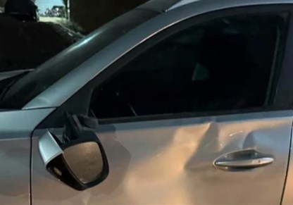 حادث تصادم بين سيارتين بمنطقة الفلل في بنها