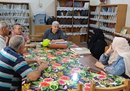  مدير إدارة شباب الخانكة يجري متابعة ميدانية لمركز شباب الخصوص