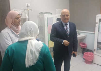 وكيل وزارة الصحة بالقليوبية يتفقد مستشفى بهتيم المركزيوكيل وزارة الصحة بالقليوبية يتفقد مستشفى بهتيم المركزي