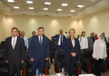 محافظ القليوبية يرافق سفيرة الاتحاد الأوروبي في جولة تفقدية بأكبر محطة معالجة للصرف الصحي في العالم بالجبل الأصفر
