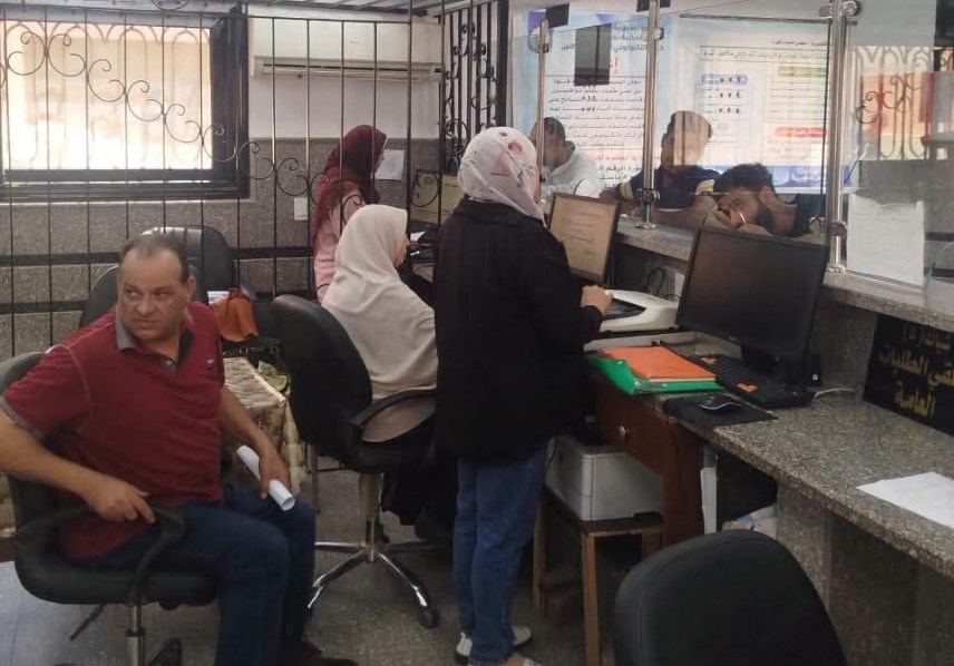 رئيس مدينة قها تتابع المركز التكنولوجي