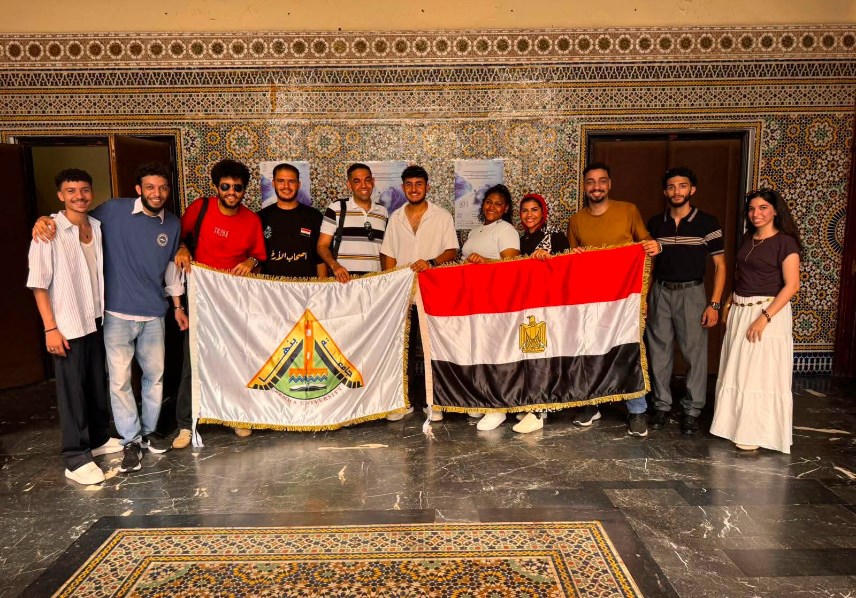 عرض مسرحي لطلاب جامعة بنها في عمان