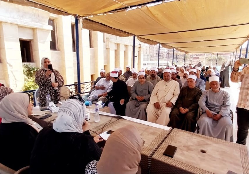 ندوة توعوية بمجمع غعلام القليوبية 