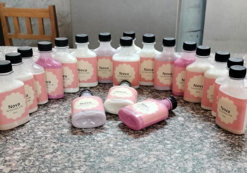 مشروب مبتكر من طلاب زراعة بنها 