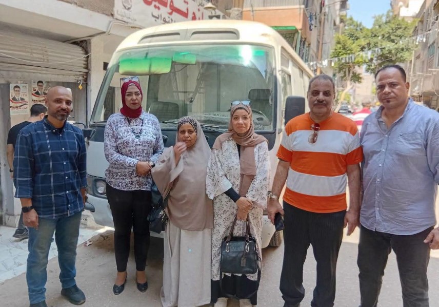 قافلة طبية مجانية بحي غرب شبرا 