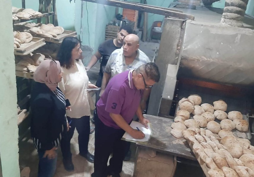 حملة تموينية على المخابز وضبط مخالفات