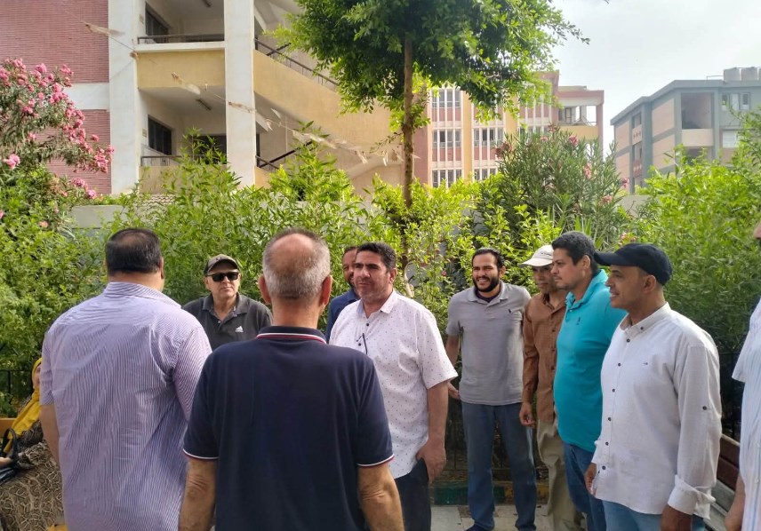 سعد عسل يتابع انتظام امتحانات الدور الثاني 