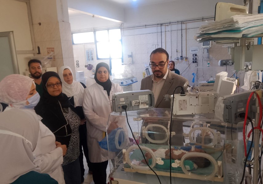 وكيل مديرية الصحة بالقليوبية يتابع انتظام العمل بمستشفى بهتيم المركزي
